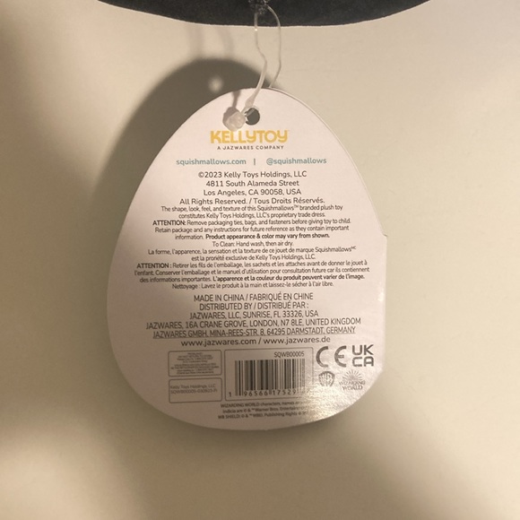 Squishmallows Original Harry Potter 8 Inch Ravenclaw Raven Plush - Picture 5 of 5